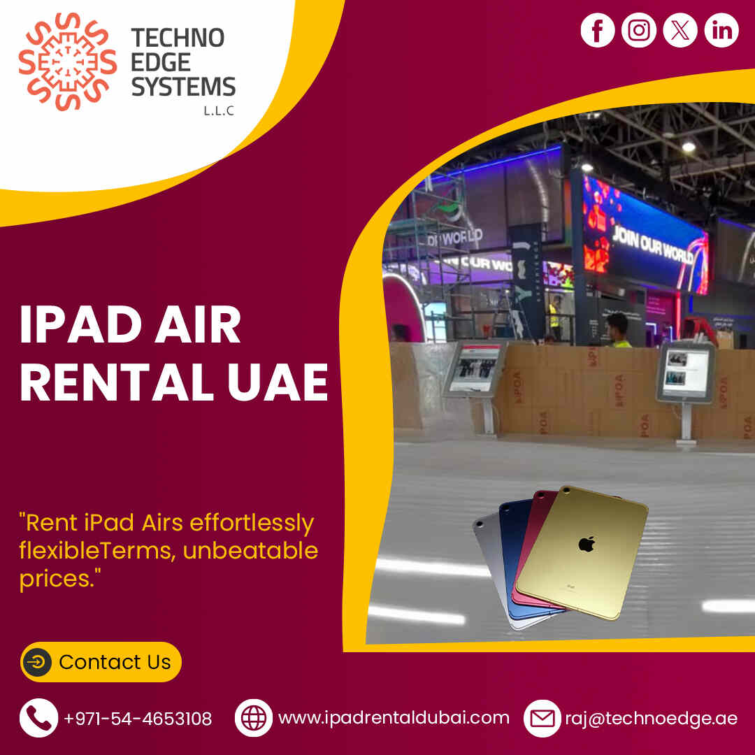 iPad Air Rental in UAE in Bulk